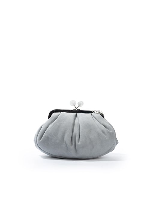 Borsa Pasticcino Small Valois in suede Azzurro WEEKEND MAX MARA | 2525516164600010